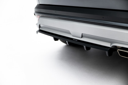 Spoiler zadního narázníku Hyundai Tucson Mk4 Facelift černý lesklý plast