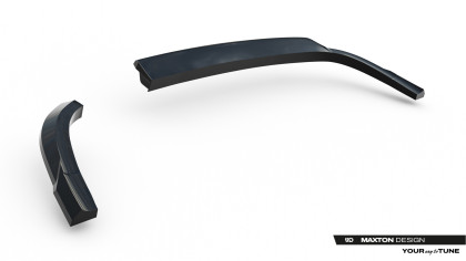 Spoiler zadního narázníku Hyundai Tucson Mk4 Facelift černý lesklý plast