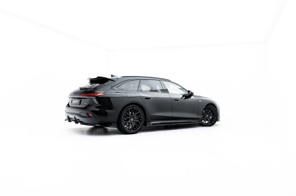 Prahové lišty V.2 Audi A6 S-Line C9 černý lesklý plast