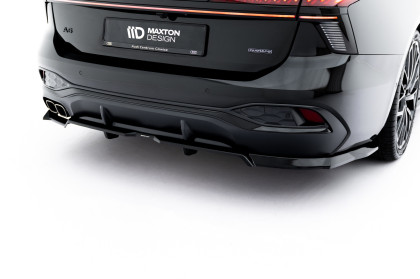 Spoiler zadního narázníku V.1 Audi A6 S-Line Diesel C9 černý lesklý plast