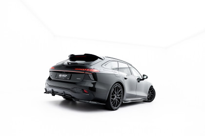 Spoiler zadního narázníku V.1 Audi A6 S-Line Diesel C9 černý lesklý plast