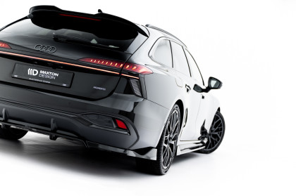 Spoiler zadního narázníku V.2 Audi A6 S-Line Diesel C9 černý lesklý plast