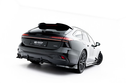 Spoiler zadního narázníku V.2 Audi A6 S-Line Diesel C9 černý lesklý plast
