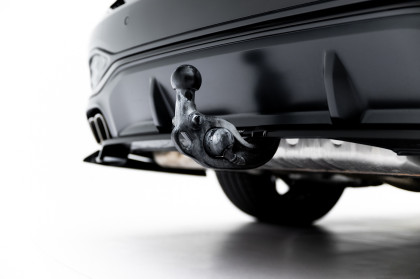 Spoiler zadního narázníku V.2 Audi A6 S-Line Diesel C9 černý lesklý plast