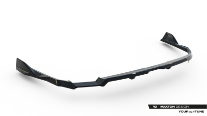 Spoiler zadního narázníku V.2 Audi A6 S-Line Diesel C9 černý lesklý plast