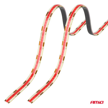 LED pásky COB do auta růžová 2x30 cm 12 V AMIO-04570