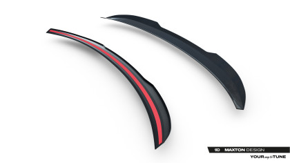 Prodloužení spoileru Cupra Tavascan Mk1 černý lesklý plast