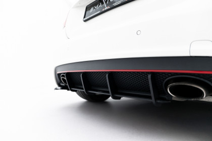 Spoiler zadního nárazníku Street pro Mercedes-Benz A AMG-Line W176 černý