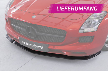Spoiler pod přední nárazník CSR CUP pro Mercedes Benz SLS AMG (197) - carbon look matný