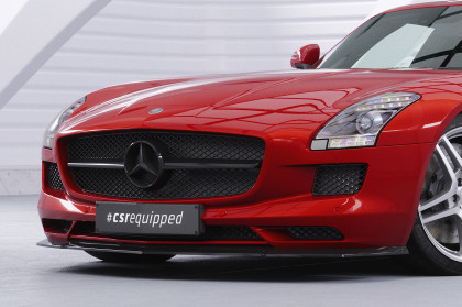 Spoiler pod přední nárazník CSR CUP pro Mercedes Benz SLS AMG (197) - černý matný