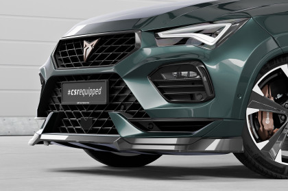 Spoiler pod přední nárazník CSR CUP pro Cupra Ateca (Typ 5FP, KH7) 2020- carbon look lesklý
