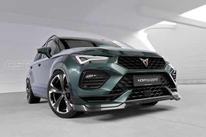 Spoiler pod přední nárazník CSR CUP pro Cupra Ateca (Typ 5FP, KH7) 2020- carbon look lesklý