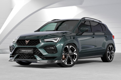 Spoiler pod přední nárazník CSR CUP pro Cupra Ateca (Typ 5FP, KH7) 2020- carbon look lesklý