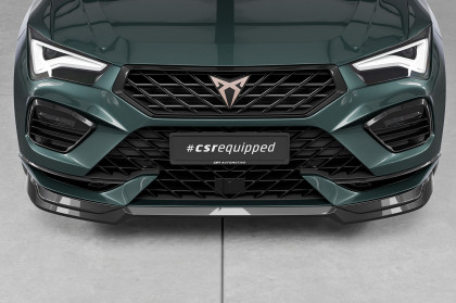 Spoiler pod přední nárazník CSR CUP pro Cupra Ateca (Typ 5FP, KH7) 2020- carbon look lesklý
