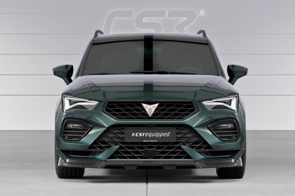 Spoiler pod přední nárazník CSR CUP pro Cupra Ateca (Typ 5FP, KH7) 2020- carbon look lesklý