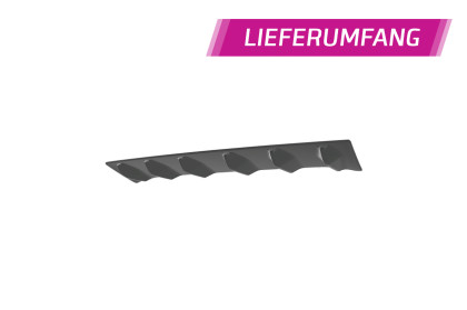 Spoiler pod zadní nárazník, difuzor Mercedes Benz A-Klas (W177) Carbon look matný