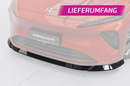 Spoiler pod přední nárazník CSR CUP pro Nio ET7 2022- černá struktura