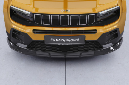Spoiler pod přední nárazník CSR CUP pro Jeep Avenger 2023- černý lesklý