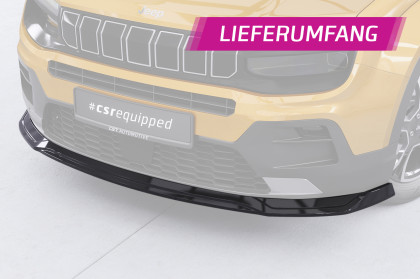 Spoiler pod přední nárazník CSR CUP pro Jeep Avenger 2023- černý lesklý