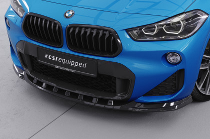 Spoiler pod přední nárazník CSR CUP pro BMW X2 F39 M-Paket - carbon look matný