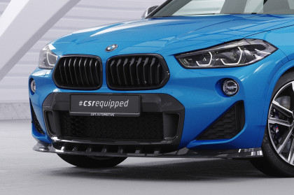 Spoiler pod přední nárazník CSR CUP pro BMW X2 F39 M-Paket - carbon look matný