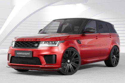 Spoiler pod přední nárazník CSR CUP pro Land Rover Range Rover Sport (L494) - černý matný