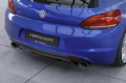 Spoiler pod zadní nárazník CSR -  VW Scirocco 3 R 10-12 carbon look lesklý 