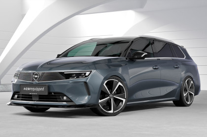 Spoiler pod přední nárazník CSR CUP pro Opel Astra L Sports Tourer 2022- černý lesklý