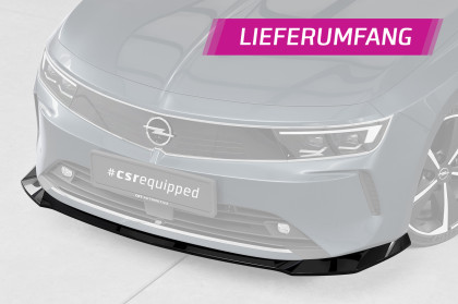 Spoiler pod přední nárazník CSR CUP pro Opel Astra L Sports Tourer 2022- carbon look matný