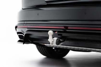 Spoiler zadního narázníku Volkswagen Touareg R-Line Mk3 Facelift černý lesklý plast