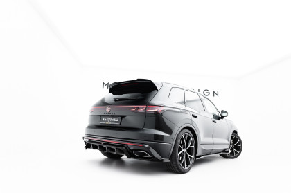 Spoiler zadního narázníku Volkswagen Touareg R-Line Mk3 Facelift černý lesklý plast
