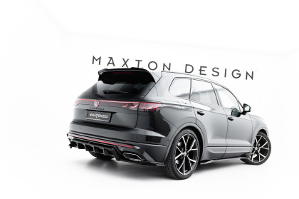 Spoiler zadního narázníku Volkswagen Touareg R-Line Mk3 Facelift černý lesklý plast