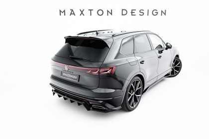 Prodloužení spoileru Volkswagen Touareg R-Line Mk3 Facelift černý lesklý plast