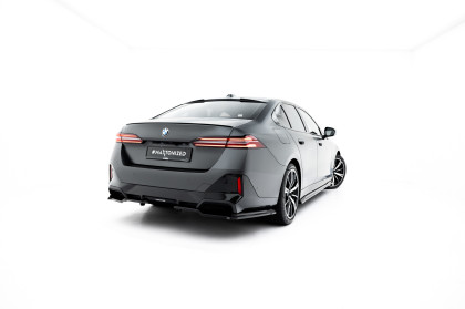 Spoiler zadního narázníku V.1 BMW 5 / i5 M-Pack Sedan / Touring G60 / G61 černý lesklý plast