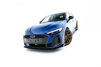 Street pro spoiler pod nárazník lipa + flaps Audi A5 S-Line / S5 Sedan / Avant B10 černo červený