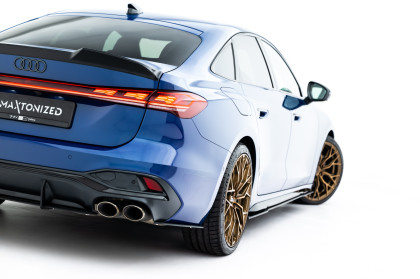 Splittery zadní boční Street Pro Audi S5 Sedan / Avant B10 černo červené