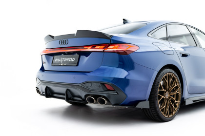 Splittery zadní boční Street Pro + flaps Audi S5 Sedan / Avant B10 černé