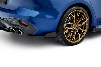 Splittery zadní boční Street Pro + flaps Audi S5 Sedan / Avant B10 černé