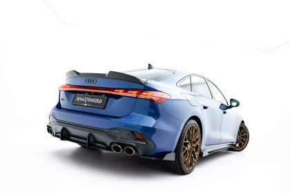 Splittery zadní boční Street Pro + flaps Audi S5 Sedan / Avant B10 černo červené