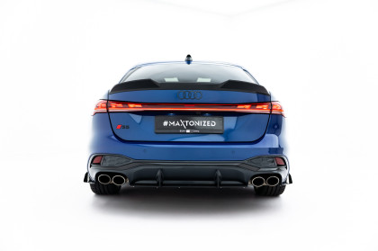 Spoiler zadního nárazníku Street pro Audi S5 Sedan / Avant B10 černý