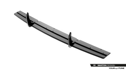 Spoiler zadního nárazníku Street pro Audi S5 Sedan / Avant B10 červený