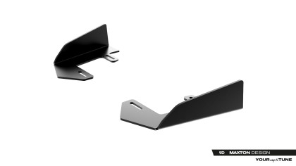 Flaps pro spoiler Audi A5 S-Line / S5 Sedan / Avant B10 černý