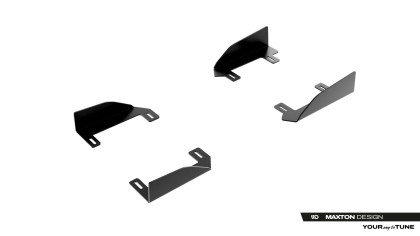 Flaps pro prahy Audi A5 S-Line / S5 Sedan / Avant B10 černé