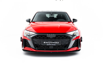 Přední přítlačná křidélka, canards Audi RS3 Sedan 8Y Facelift Facelift