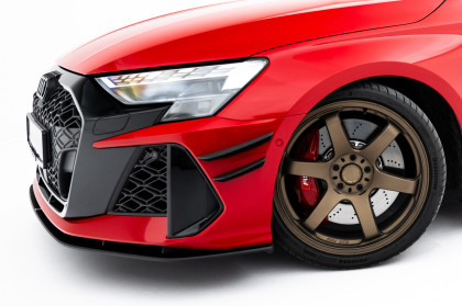 Přední přítlačná křidélka, canards Audi RS3 Sedan 8Y Facelift Facelift