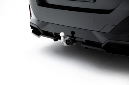Spoiler zadního narázníku V.2 BMW 5 / i5 M-Pack Sedan / Touring G60 / G61 černý lesklý plast