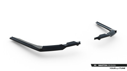 Spoiler zadního narázníku V.2 BMW 5 / i5 M-Pack Sedan / Touring G60 / G61 černý lesklý plast