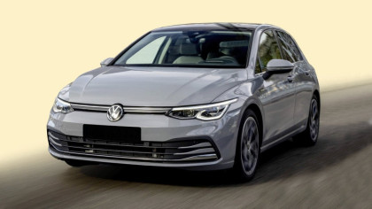 Nerezová ochranná lišta zadního nárazníku Avisa pro Volkswagen Golf 8 Hatchback stříbrná broušená