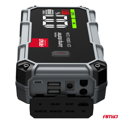 Startovací zařízení 3in1 12V 12Ah 1000A PRO AMiO-04676