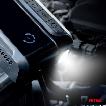 Startovací zařízení 4in1 12V 12Ah 1600A AMiO-04677